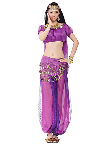 Dancewear Polyester Belly Dance Tops For Ladies